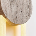 Vardenenora Travertine Wall Light-Moonnatur