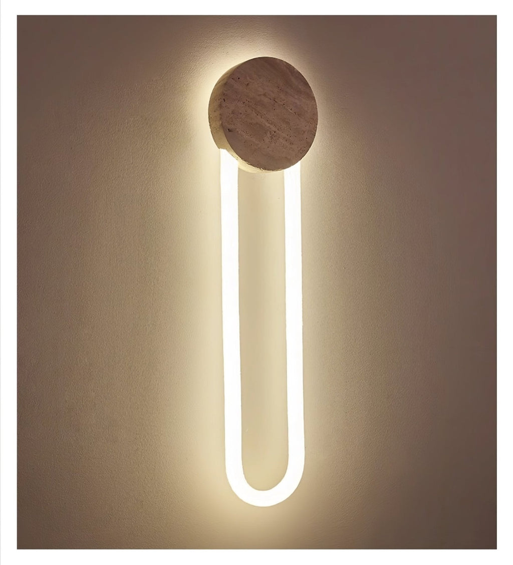 Vardenenora Travertine Wall Light-Moonnatur