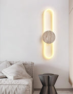 Vardenenora Travertine Wall Light-Moonnatur
