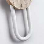Vardenenora Travertine Wall Light-Moonnatur