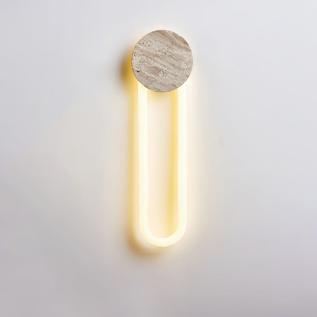 Vardenenora Travertine Wall Light-Moonnatur