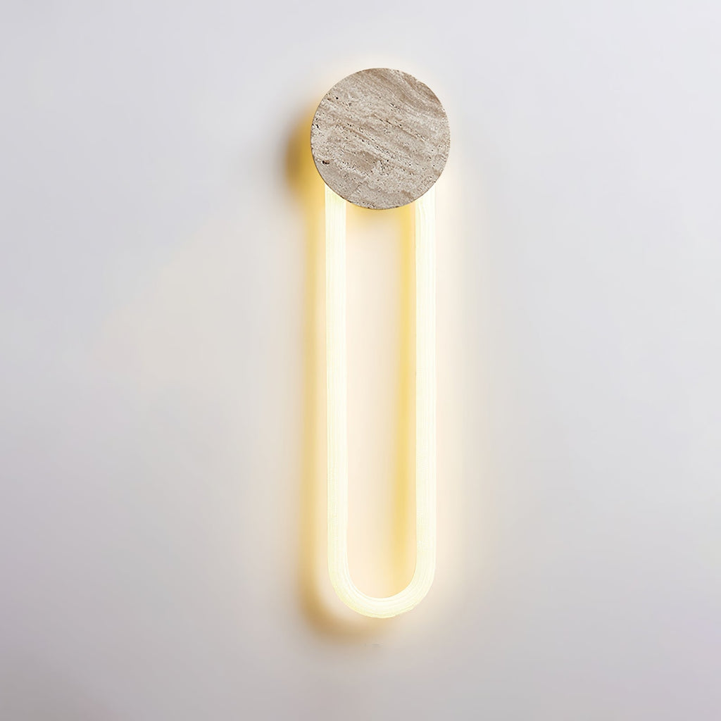 Vardenenora Travertine Wall Light-Moonnatur
