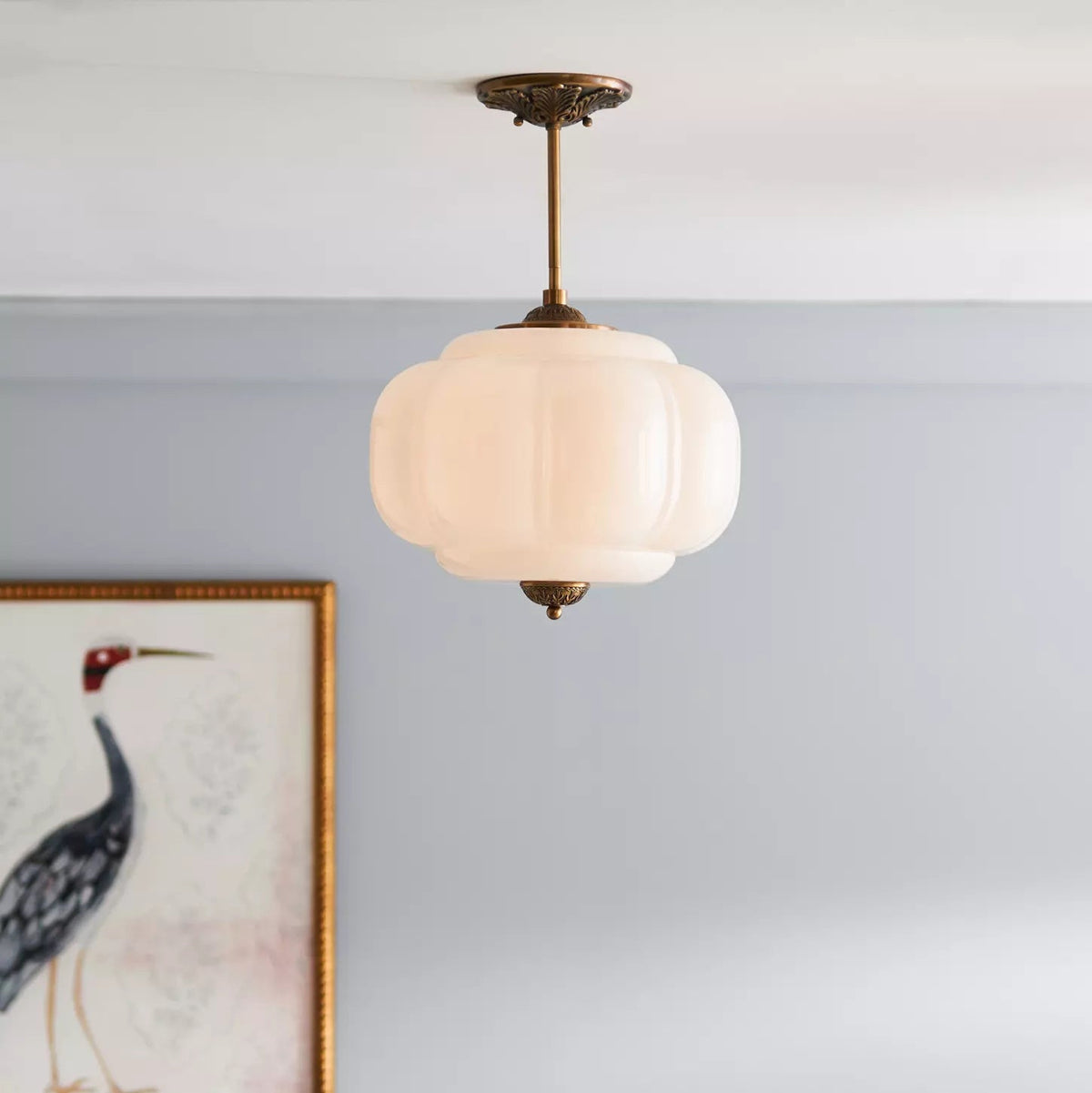 Penrelenelle Glass Ceiling Light-Moonnatur