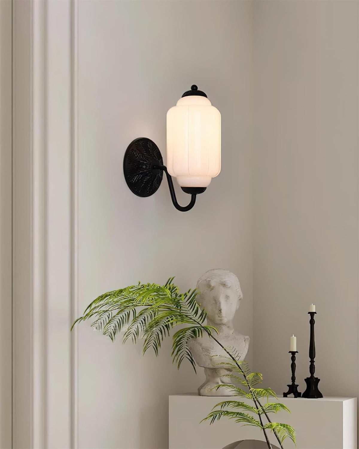 Islenfield Glass Wall Light-Moonnatur