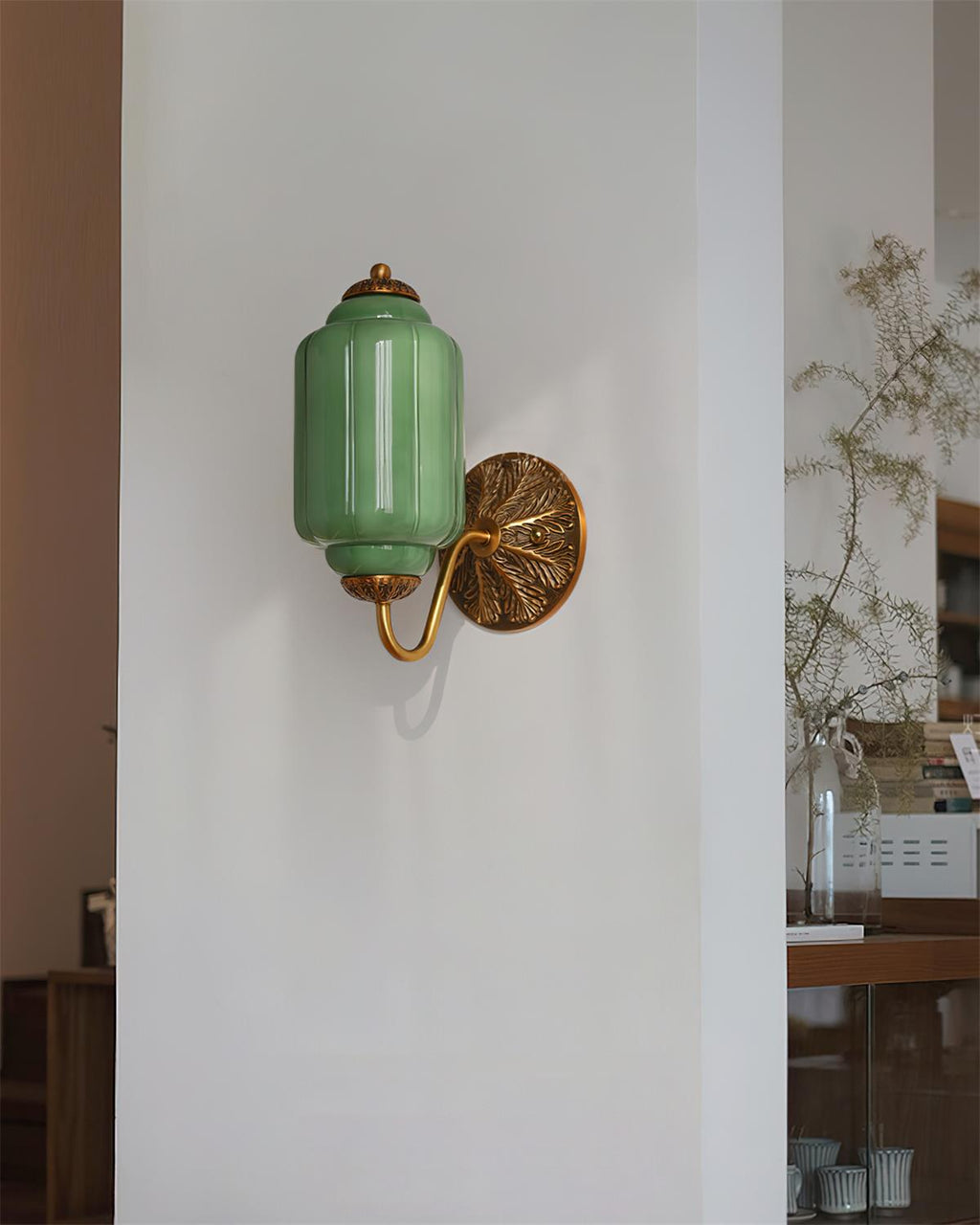 Islenfield Glass Wall Light-Moonnatur