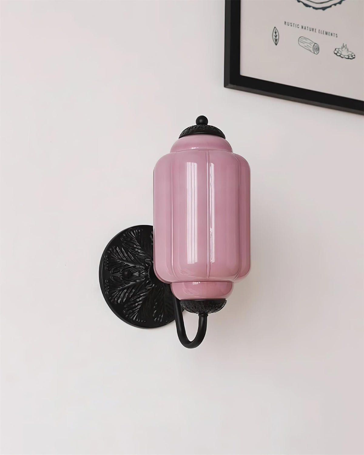 Islenfield Glass Wall Light-Moonnatur