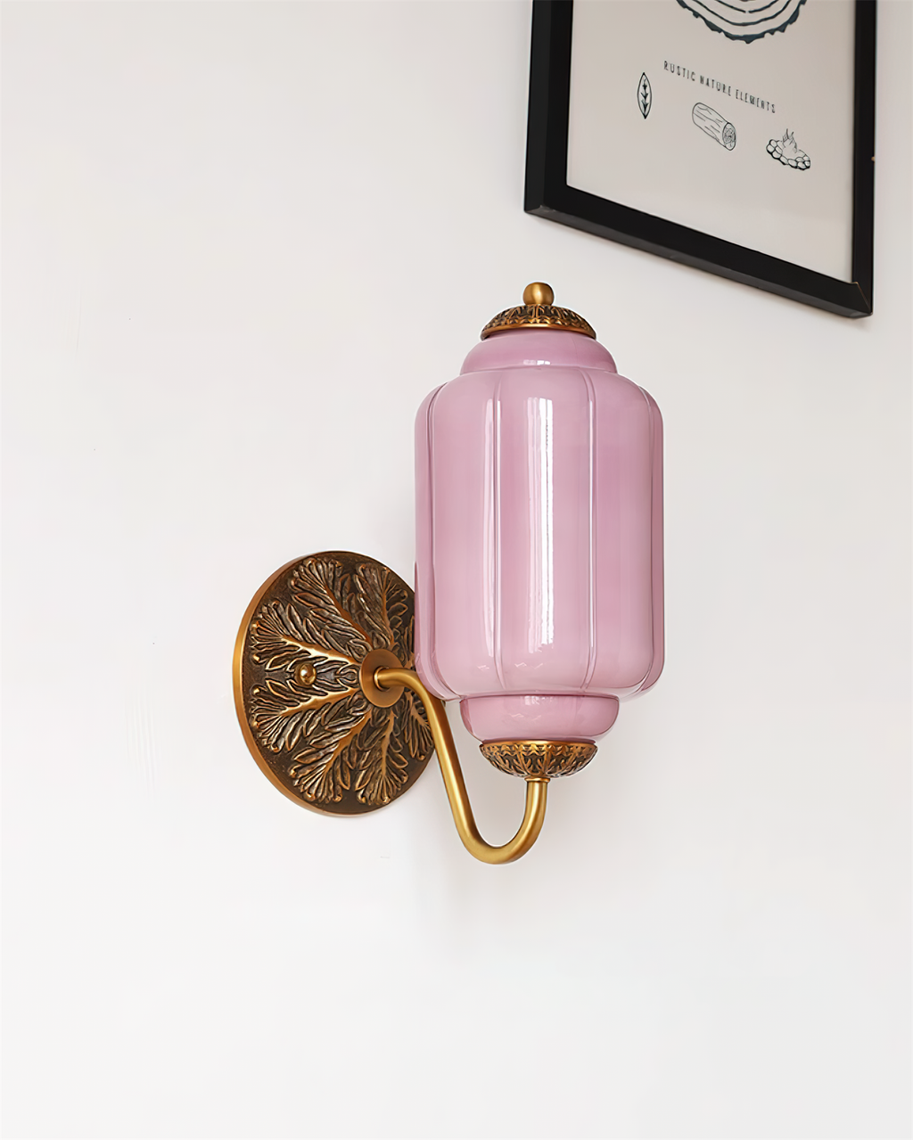 Islenfield Glass Wall Light-Moonnatur