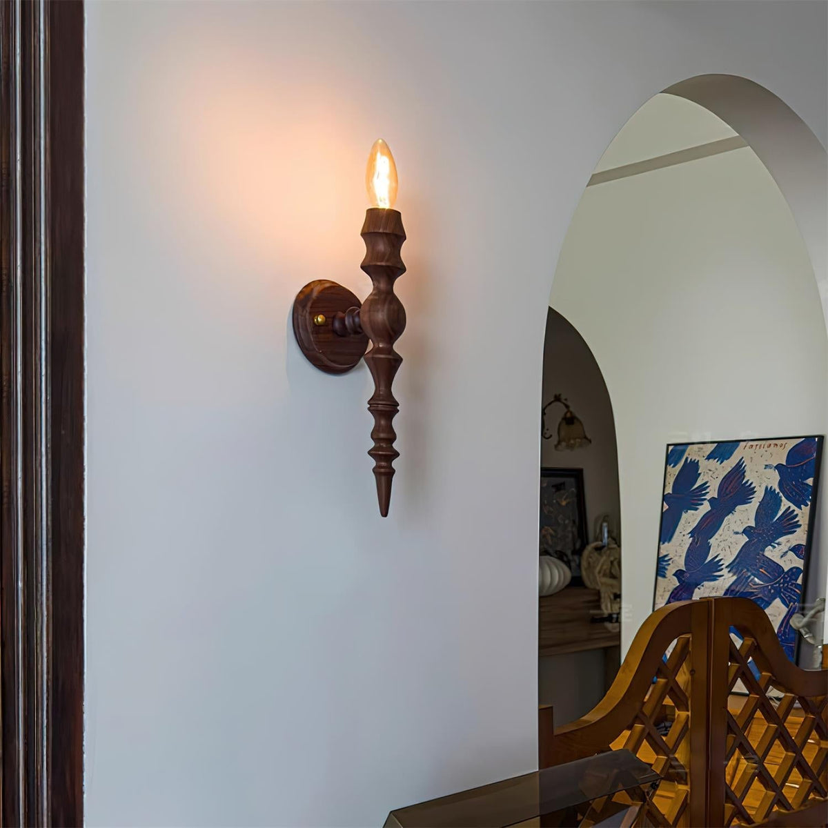 Yarrelgrove Wood Wall Light-Moonnatur