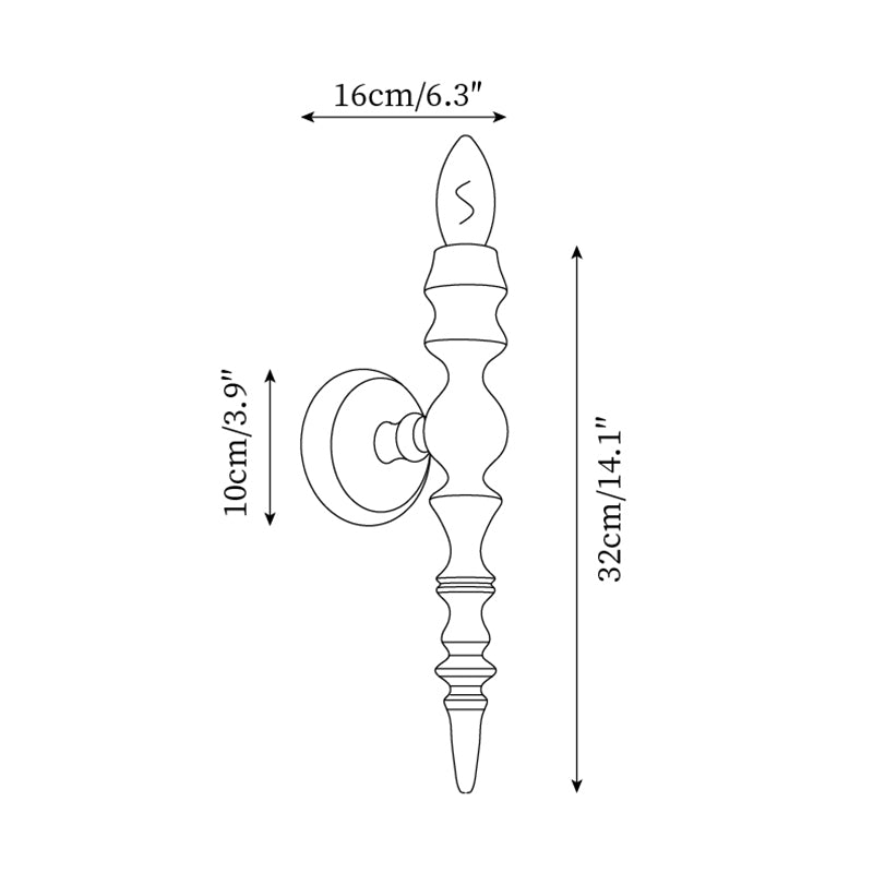 Yarrelgrove Wood Wall Light-Moonnatur