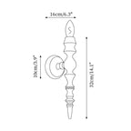 Yarrelgrove Wood Wall Light-Moonnatur