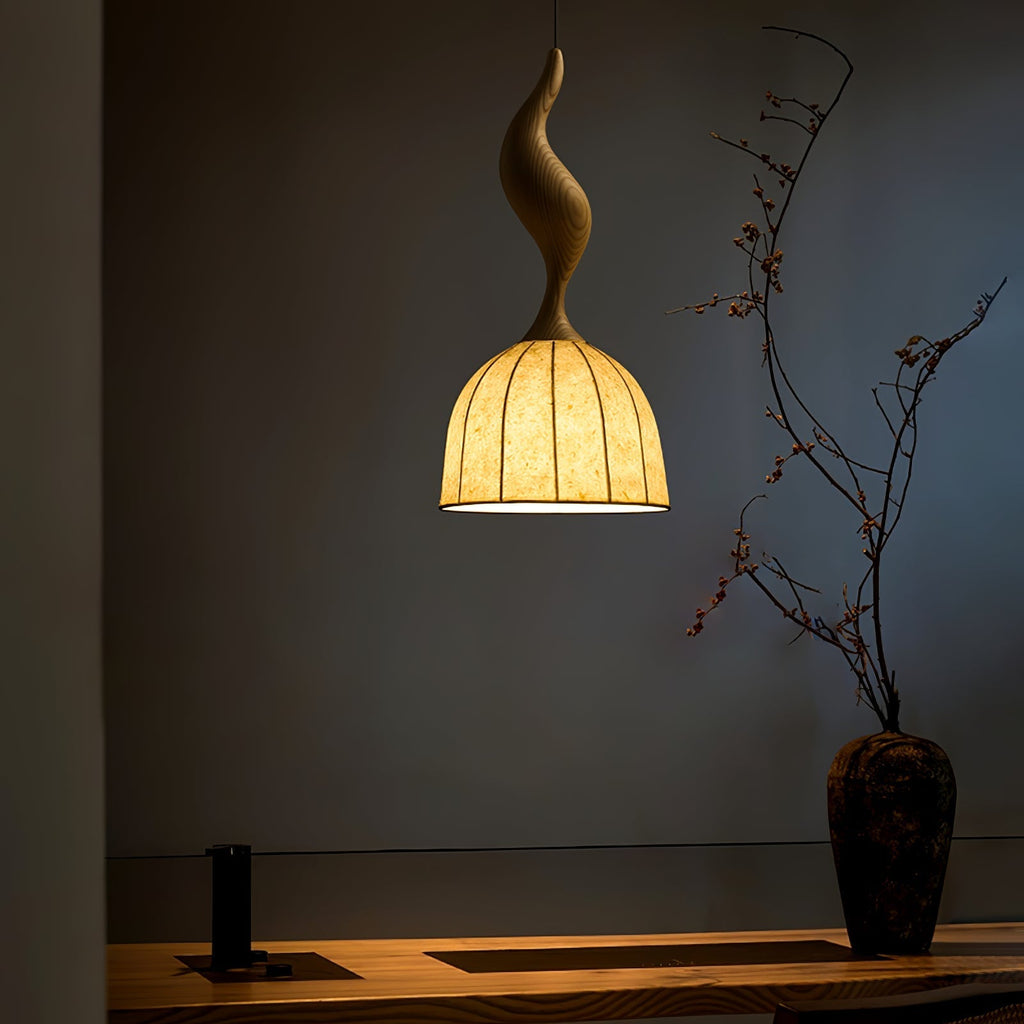 Perrinlyn Wood Pendant Light-Moonnatur