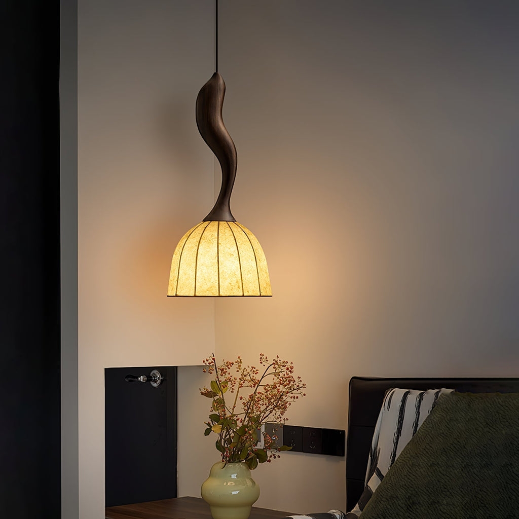 Perrinlyn Wood Pendant Light-Moonnatur