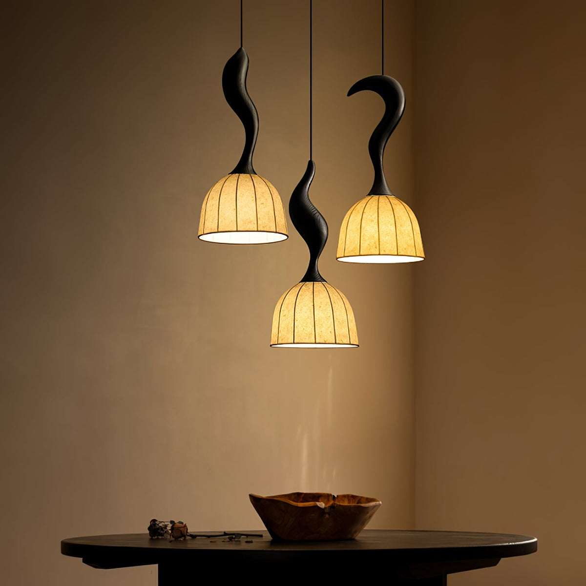 Perrinlyn Wood Pendant Light-Moonnatur