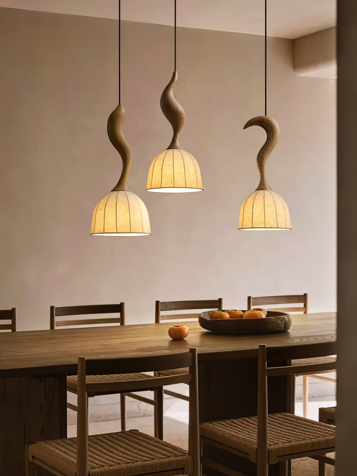 Perrinlyn Wood Pendant Light-Moonnatur
