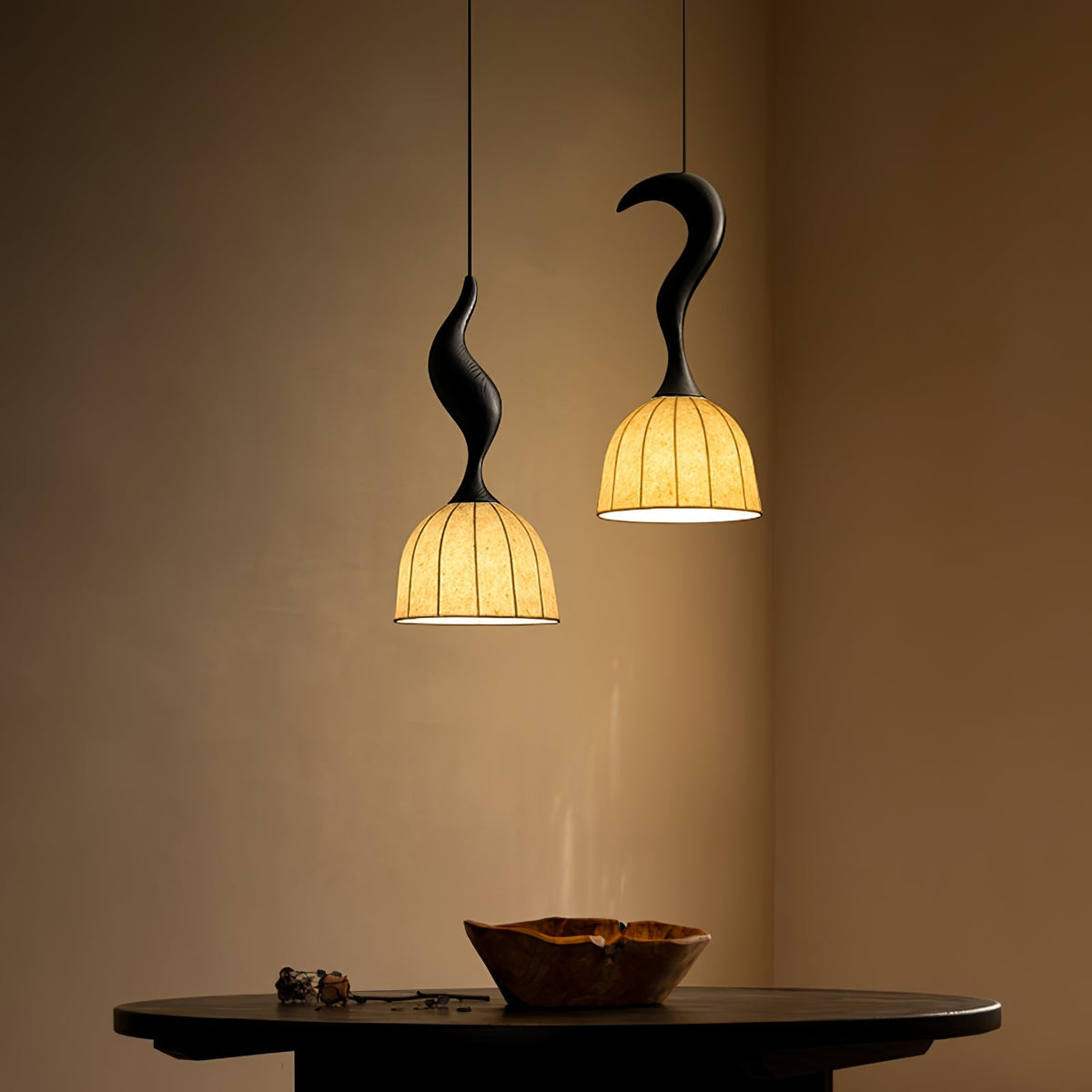 Perrinlyn Wood Pendant Light-Moonnatur