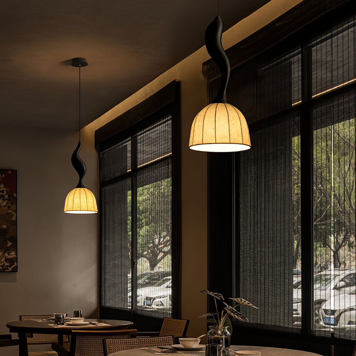 Perrinlyn Wood Pendant Light-Moonnatur