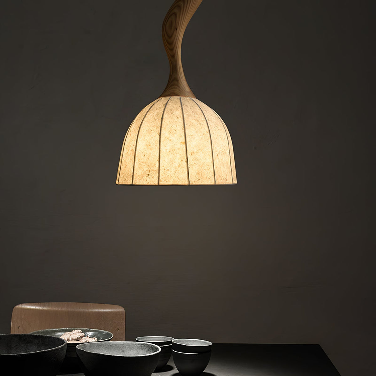 Perrinlyn Wood Pendant Light-Moonnatur