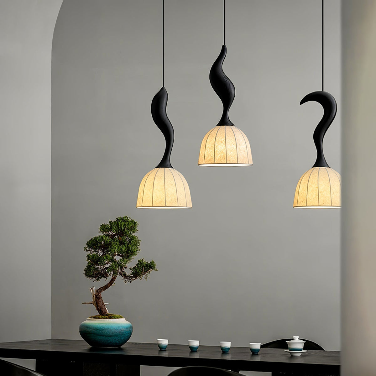 Perrinlyn Wood Pendant Light-Moonnatur
