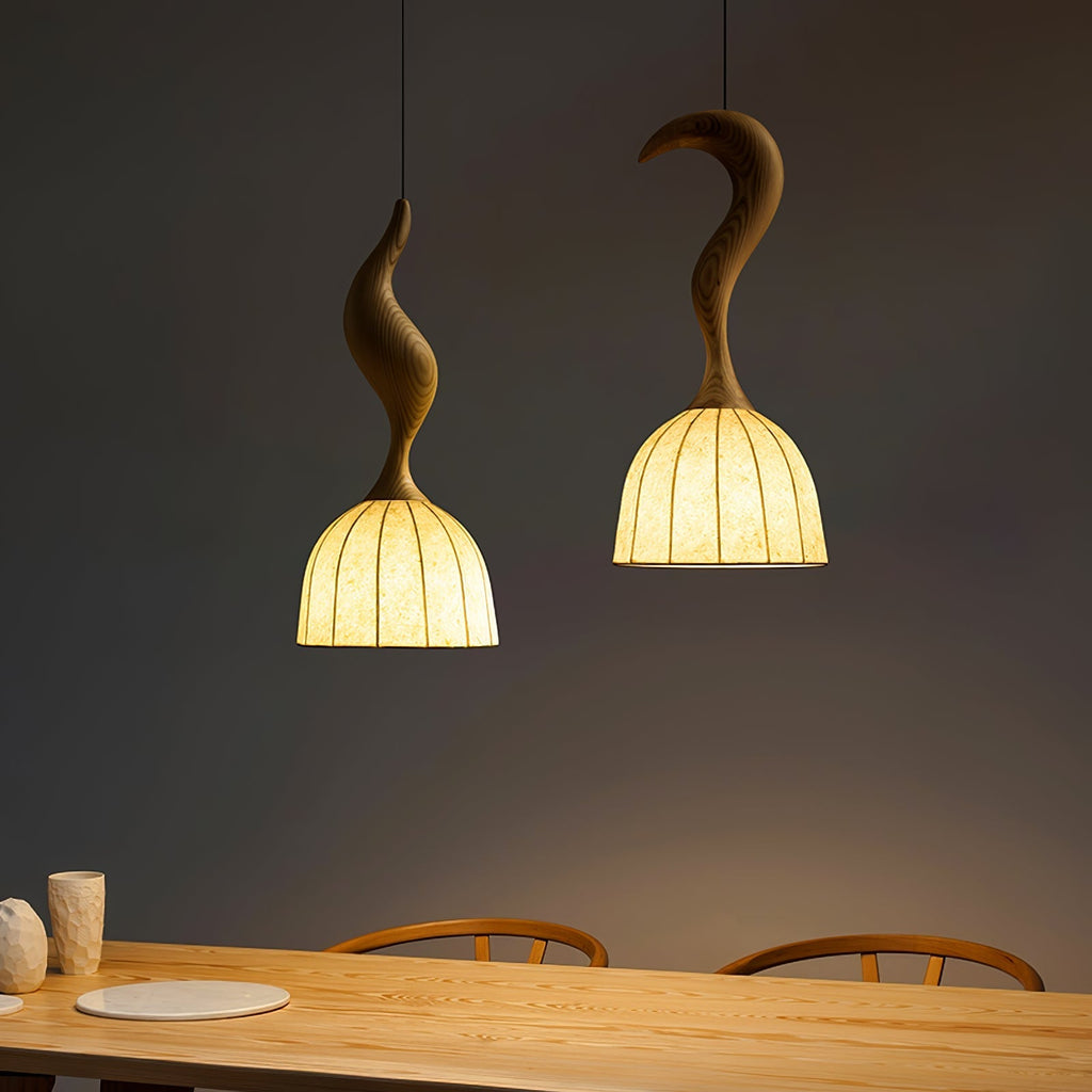 Perrinlyn Wood Pendant Light-Moonnatur