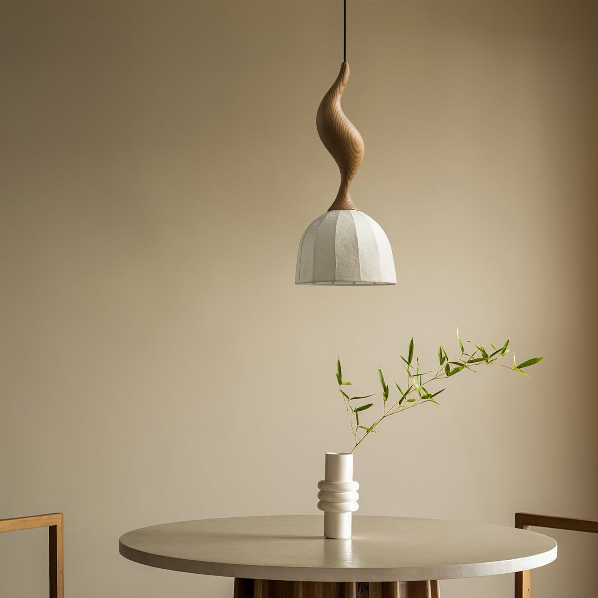 Perrinlyn Wood Pendant Light-Moonnatur