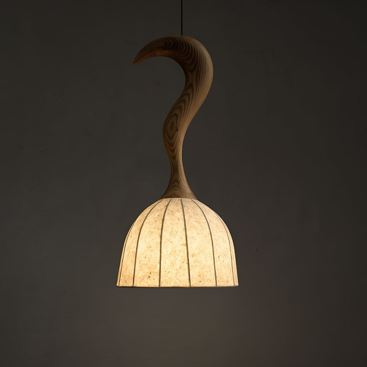 Perrinlyn Wood Pendant Light-Moonnatur