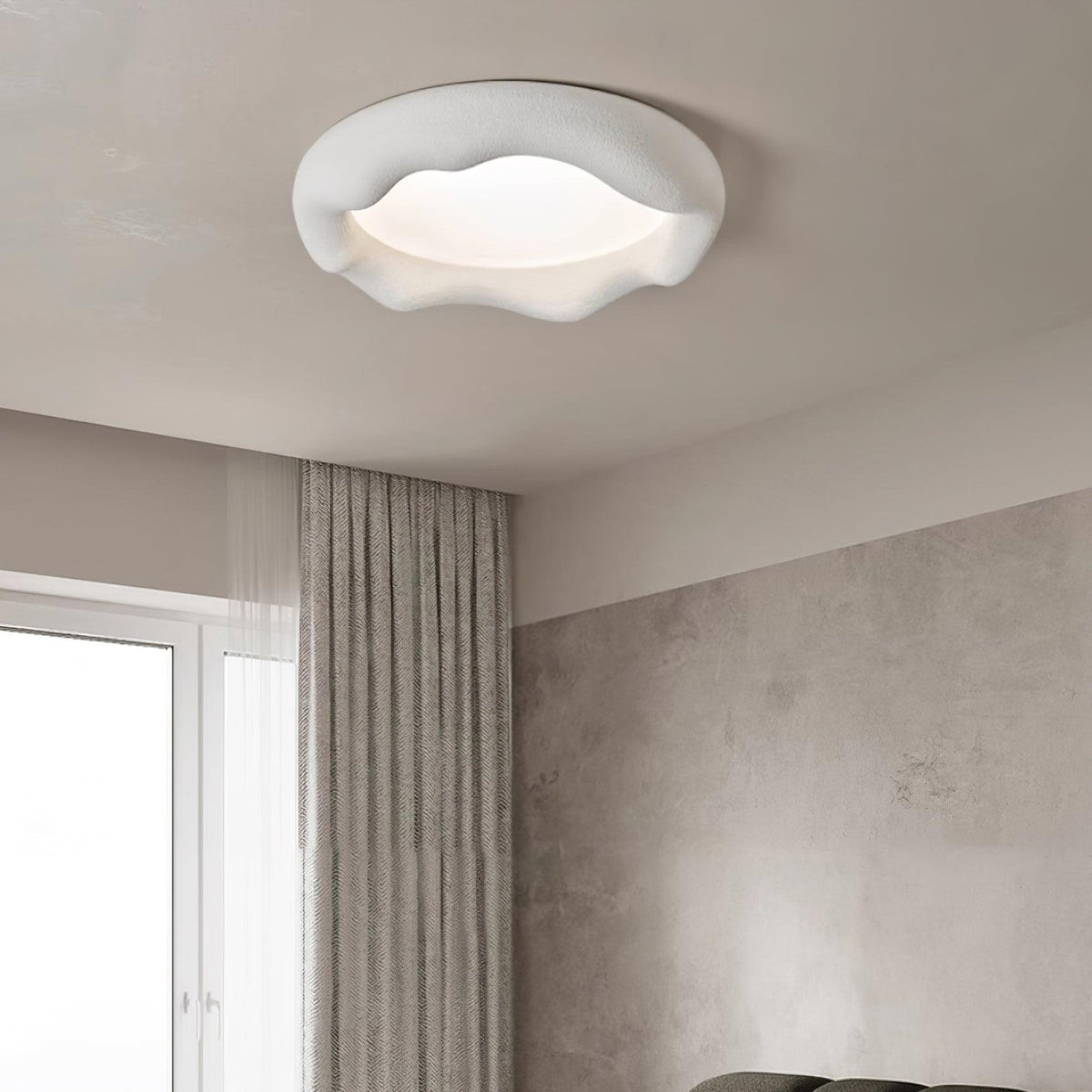Sorrelvale Resin Ceiling Light-Moonnatur