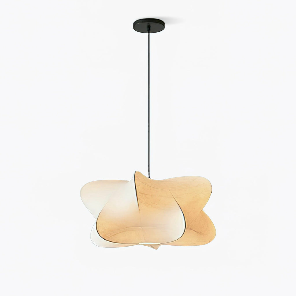 Beldenara Mulberry Silk Pendant Light-Moonnatur
