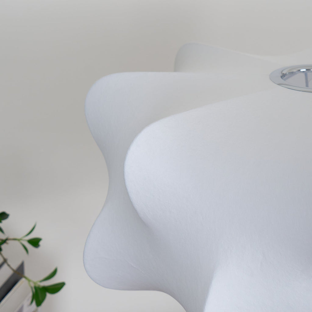 Beldenara Mulberry Silk Pendant Light-Moonnatur