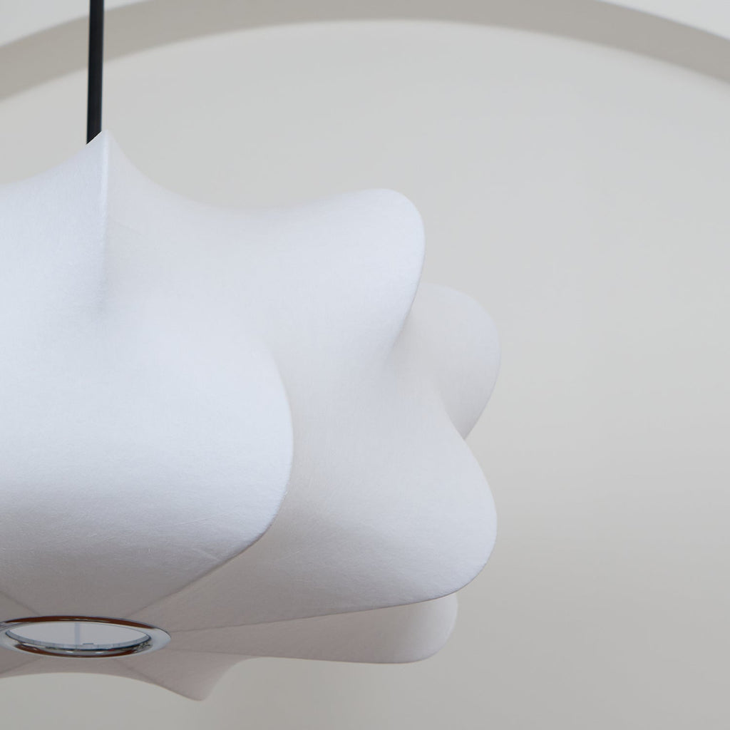 Beldenara Mulberry Silk Pendant Light-Moonnatur