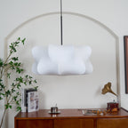 Beldenara Mulberry Silk Pendant Light-Moonnatur
