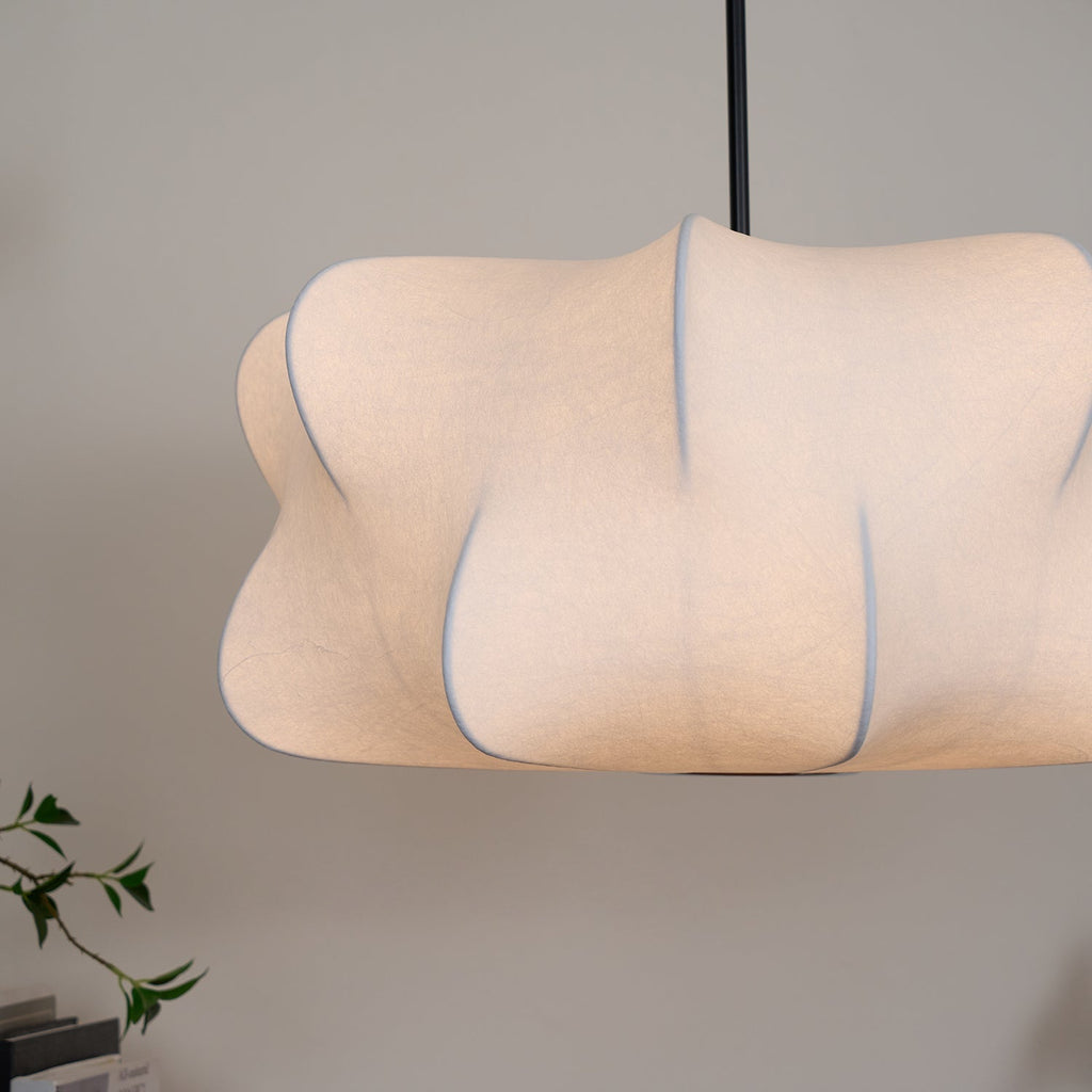 Beldenara Mulberry Silk Pendant Light-Moonnatur