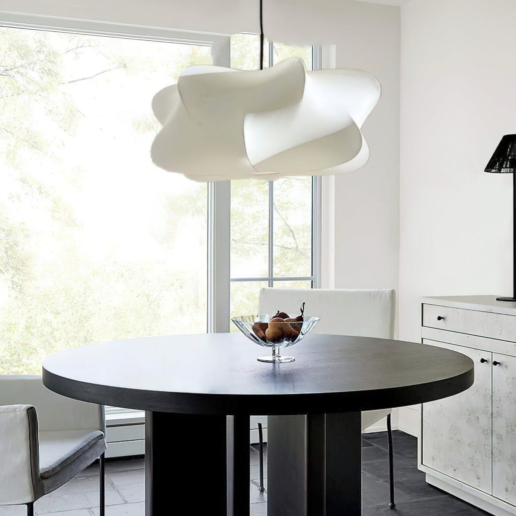 Beldenara Mulberry Silk Pendant Light-Moonnatur