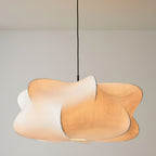 Beldenara Mulberry Silk Pendant Light-Moonnatur