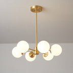 Embrune Glass Chandelier-Moonnatur