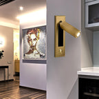 Haldeleris Aluminium Wall Light-Moonnatur