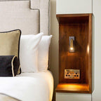 Haldeleris Aluminium Wall Light-Moonnatur