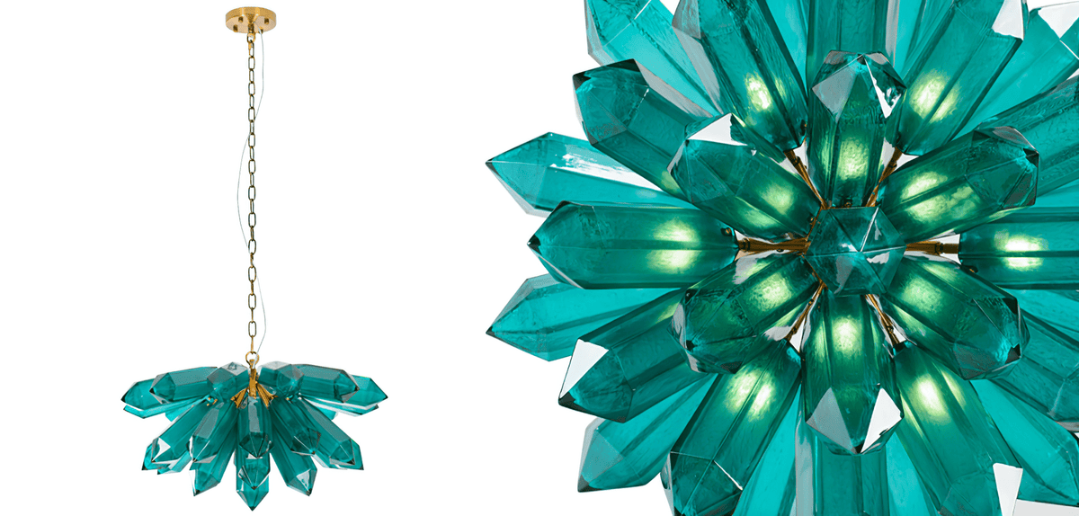 Galdenelis Glass Chandelier-Moonnatur