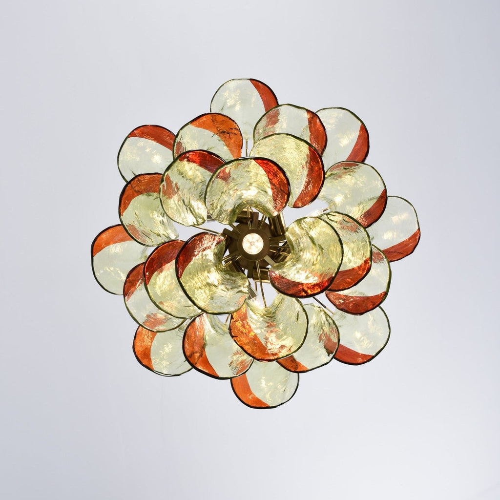 Ulenwyn Glass Chandelier-Moonnatur