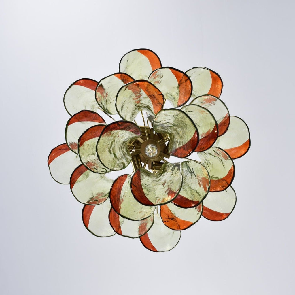 Ulenwyn Glass Chandelier-Moonnatur