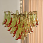 Ulenwyn Glass Chandelier-Moonnatur