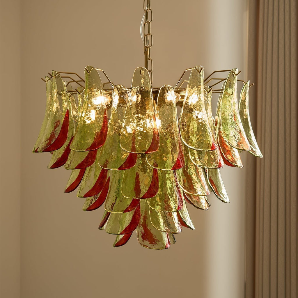 Ulenwyn Glass Chandelier-Moonnatur