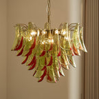 Ulenwyn Glass Chandelier-Moonnatur