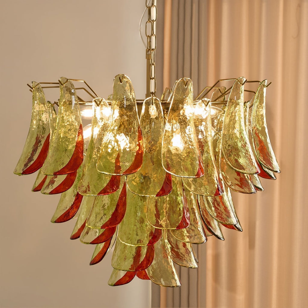 Ulenwyn Glass Chandelier-Moonnatur