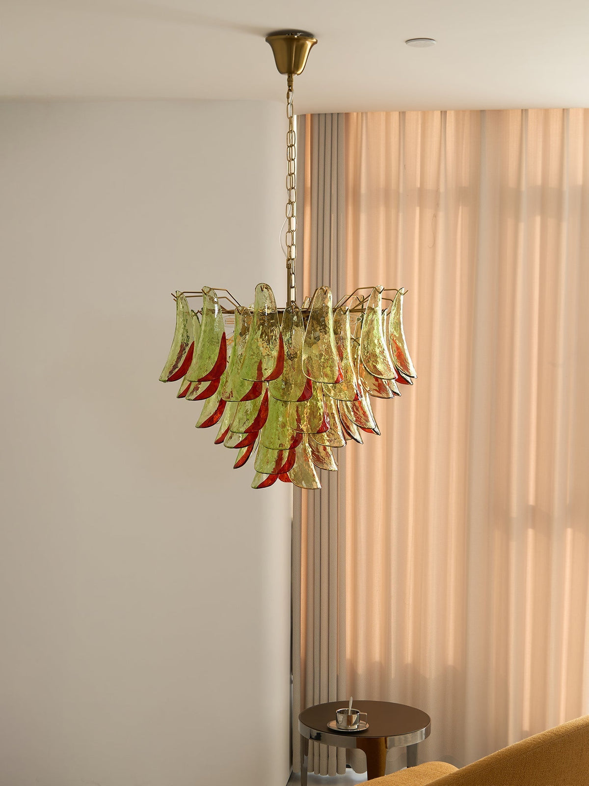 Ulenwyn Glass Chandelier-Moonnatur