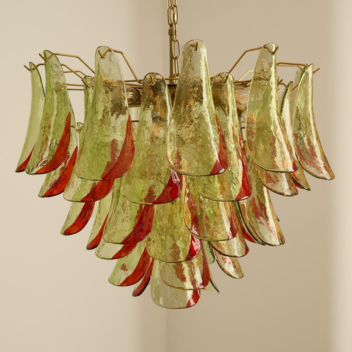 Ulenwyn Glass Chandelier-Moonnatur
