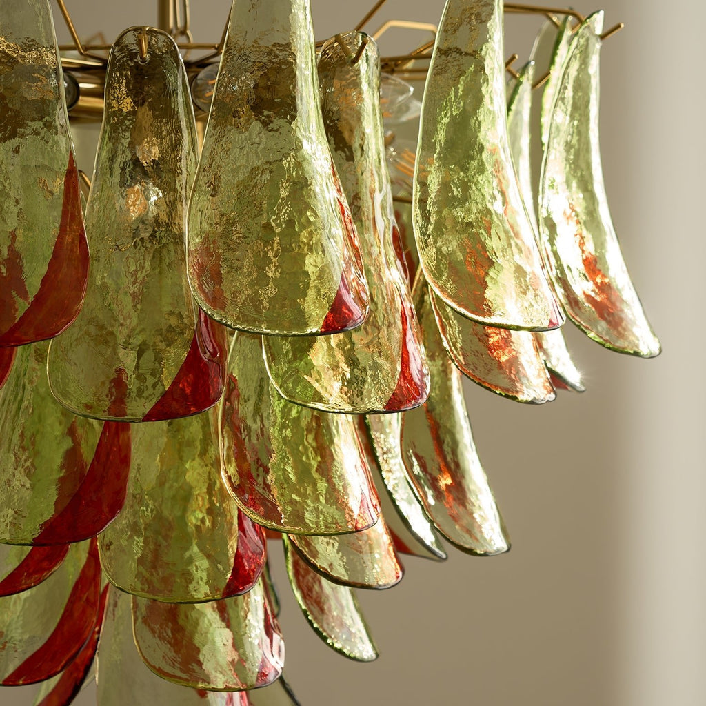 Ulenwyn Glass Chandelier-Moonnatur