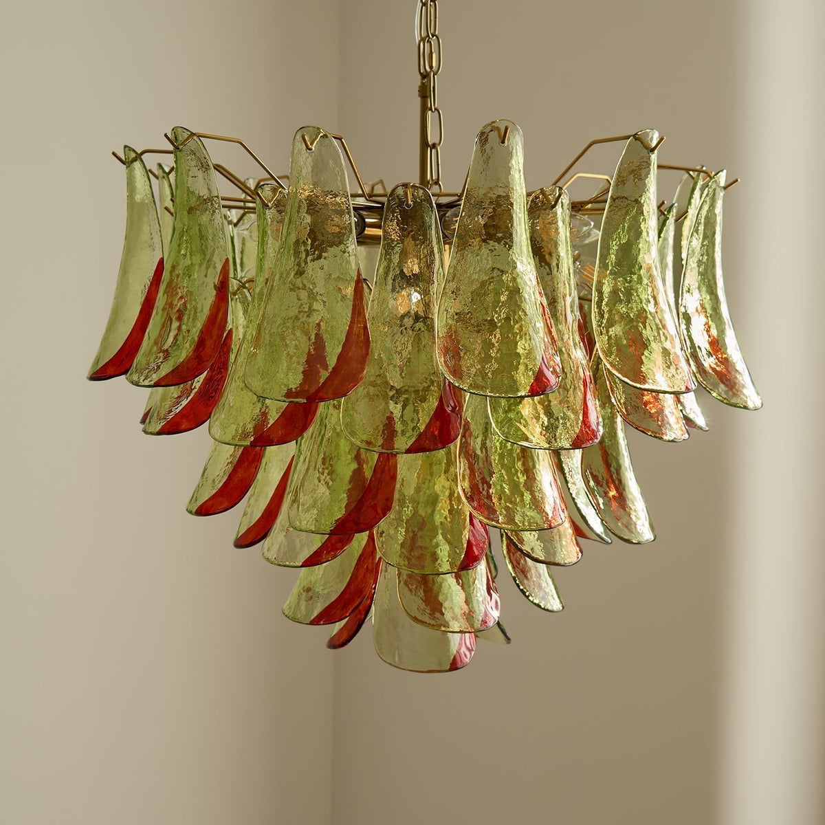 Ulenwyn Glass Chandelier-Moonnatur