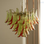 Ulenwyn Glass Chandelier-Moonnatur