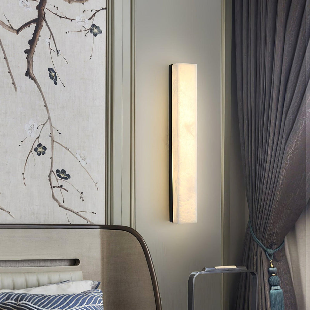 Galdeneris Alabaster Wall Light-Moonnatur
