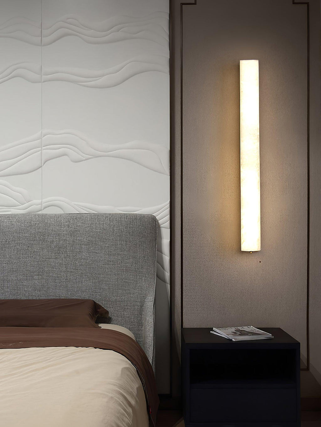 Galdeneris Alabaster Wall Light-Moonnatur